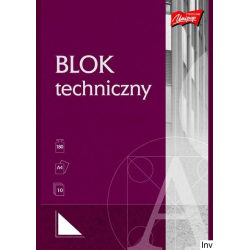 Blok techniczny A4 10...