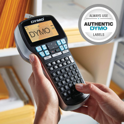 Dymo LabelManager 420P przenośna drukarka etykiet z walizką, zestaw akumulatorowy i 4 rolki etykiet D1