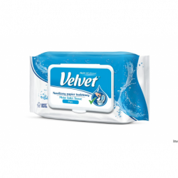 Velvet papier toaletowy nawilżony PURE bezzapachowy 42 rolki