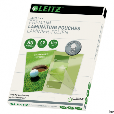 Folia do laminacji Leitz UDT A5 80 mikronów, 100 sztuk