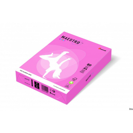 Papier xero Maestro Color A4 80g flamingo 250 arkuszy