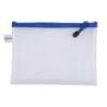 PAKIET Torebka DONAU Zipper Bag, A5, 243x180 mm, EVA, z suwakiem, niebieska
