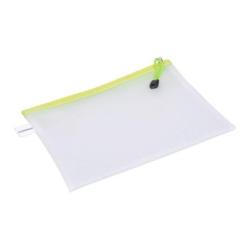 PAKIET Torebka DONAU Zipper Bag, A5, 243x180 mm, EVA, z suwakiem, mix kolorów