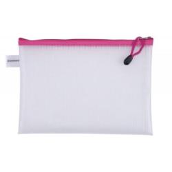 PAKIET Torebka DONAU Zipper Bag, A5, 243x180 mm, EVA, z suwakiem, mix kolorów