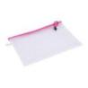PAKIET Torebka DONAU Zipper Bag, A5, 243x180 mm, EVA, z suwakiem, mix kolorów