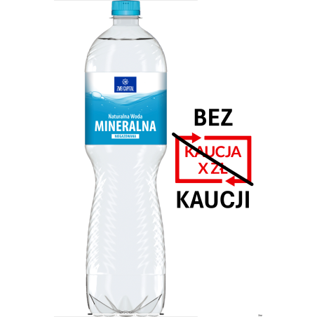 Woda Ustronianka ZMB niegazowana 1.5L zgrzewka 6 sztuk BEZ KAUCJI