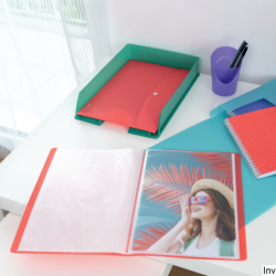 Półka na dokumenty Esselte Colour Breeze, zielona 626275