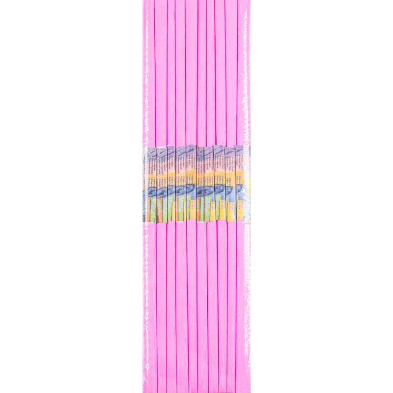 PAKIET Bibuła marszczona GIMBOO, w rolce 50x200cm, jasnoróżowa