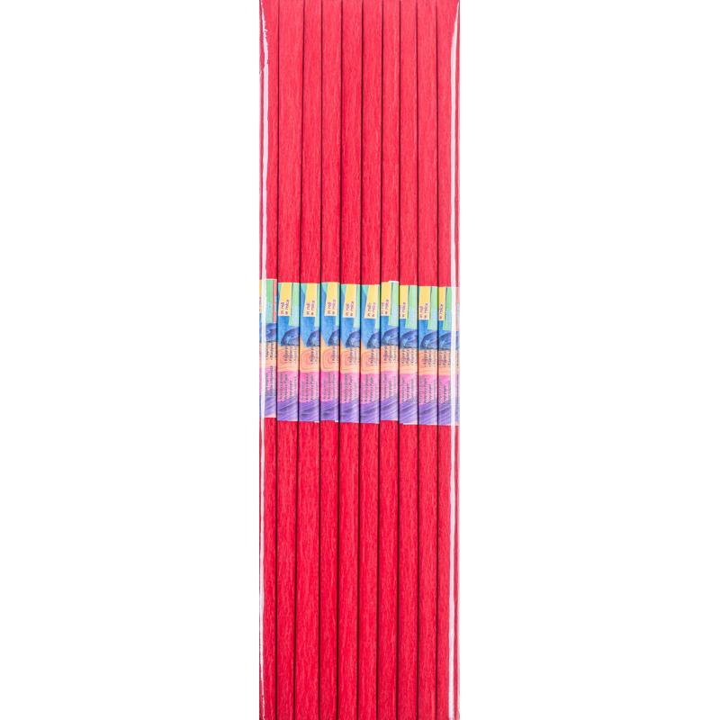 PAKIET Bibuła marszczona GIMBOO, w rolce 50x200cm, bordowa