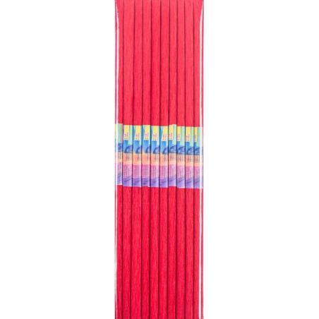 PAKIET Bibuła marszczona GIMBOO, w rolce 50x200cm, bordowa