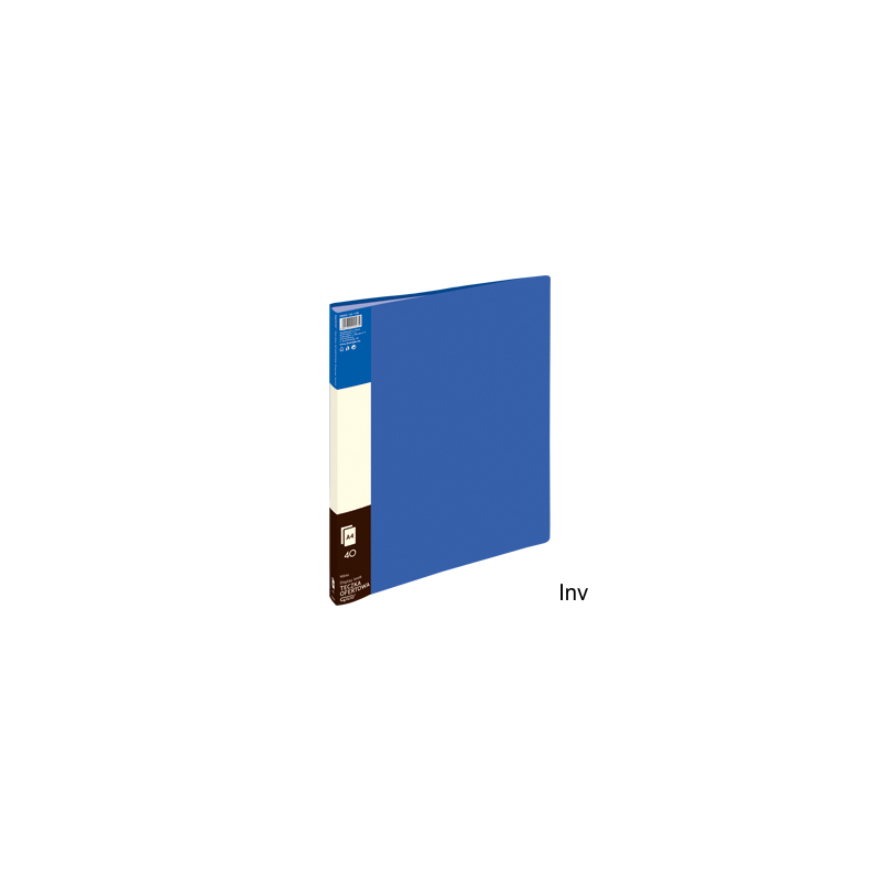 Teczka ofertowa 9004A, niebieski, 40 koszulek GRAND 120-1199