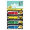 Zakładki indeksujące POST-IT (684-ARR3), PP, 11,9x43,2mm, strzałka, 4x24 kart., mix kolorów