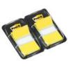 Zakładki indeksujące POST-IT (680-Y2EU), PP, 25,4x43,2mm, 2x50 kart., żółte