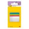 Zakładki indeksujące POST-IT do archiwizacji (686-A1), PP, wygięte, 50,8x38mm, 4x6 kart., mix kolorów