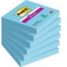 Karteczki samoprzylepne POST-IT Super Sticky (654-6SS-EB), 76x76mm, 1x90 kartek, niebieskie