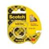 Taśma biurowa, dwustronna SCOTCH (136D), z dyspenserem, 12,7mm, 6,3m