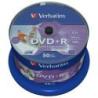 Płyta DVD+R VERBATIM AZO, 4,7GB, prędkość 16x, cake, 50szt., do nadruku