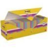 Karteczki samoprzylepne POST-IT Super Sticky (654-SS-VP24COL), 76x76mm, 90 kart./bloczek, 21 + 3 bloczki GRATIS, mix kolorów