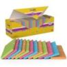 Karteczki samoprzylepne POST-IT Super Sticky (654-SS-VP24COL), 76x76mm, 90 kart./bloczek, 21 + 3 bloczki GRATIS, mix kolorów