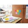 Karteczki samoprzylepne POST-IT Super Sticky (654-SS-VP24COL), 76x76mm, 90 kart./bloczek, 21 + 3 bloczki GRATIS, mix kolorów