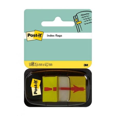 Zakładki indeksujące POST-IT z nadrukiem „wykrzyknik” (680-33), PP, 25,4x43,2mm, 50 kart.