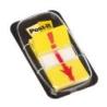 Zakładki indeksujące POST-IT z nadrukiem „wykrzyknik” (680-33), PP, 25,4x43,2mm, 50 kart.