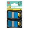 Zakładki indeksujące POST-IT (680-B2EU), PP, 25,4x43,2mm, 2x50 kart., niebieskie