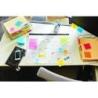 Zakładki indeksujące POST-IT (680-B2EU), PP, 25,4x43,2mm, 2x50 kart., niebieskie