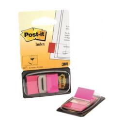 Zakładki indeksujące POST-IT (680-BP2EU), PP, 25,4x43,2mm, 2x50 kart., jaskraworóżowe