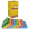 Karteczki samoprzylepne POST-IT SuperSticky Z-Notes (R330-SS-VP16), 76x76mm, 90 kart./bloczek, 14+2 bloczki, mix kolorów