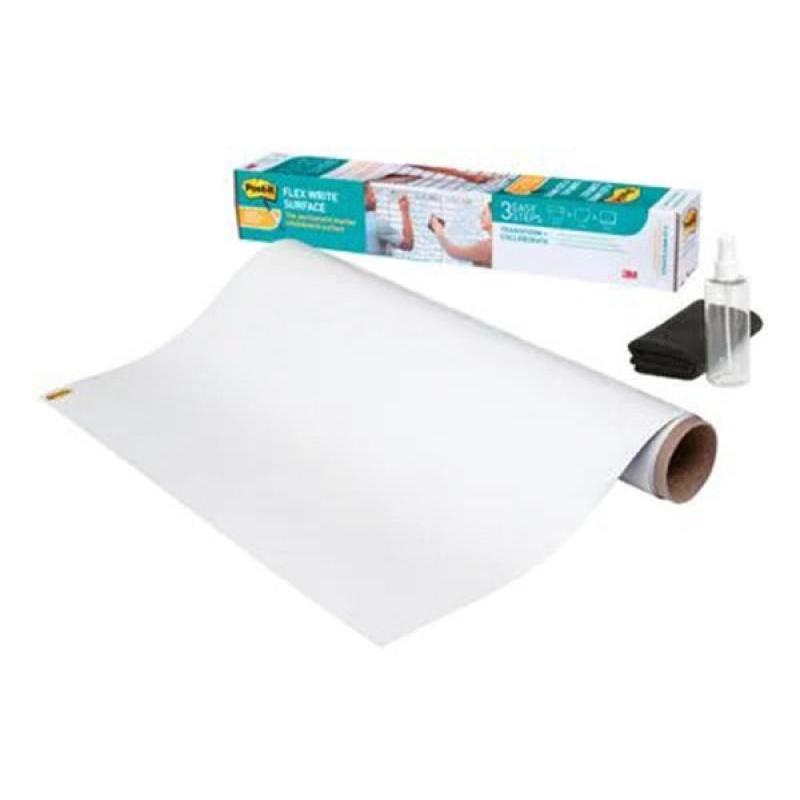 Suchościeralna folia w rolce POST-IT Flex Write (DEF3x2EU), 60,9x91,4 cm, biała