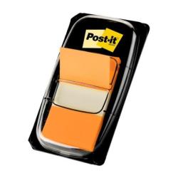 Zakładki indeksujące POST-IT (680-4), PP, 25,4x43,2mm, 50 kart., pomarańczowe