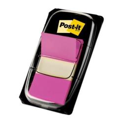 Zakładki indeksujące POST-IT (680-8), PP, 25,4x43,2mm, 50 kart., purpurowe