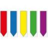 Zakładki indeksujące POST-IT (684-ARR1), PP, 11,9x43,2mm, strzałka, 5x20 kart., mix kolorów