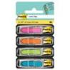 Zakładki indeksujące POST-IT (684-ARR4), PP, 11,9x43,2mm, strzałka, 4x24 kart., mix kolorów neonowy