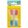 Zakładki indeksujące POST-IT do archiwizacji (686-RYB), PP, silne, 25,4x38,1mm, 3x22 kart., mix kolorów