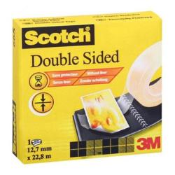 Taśma biurowa, dwustronna SCOTCH (665), 12mm, 22,8m