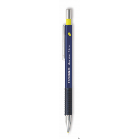 Ołówek automatyczny Staedtler Mars Micro 0.3 z gumką i 10 grafitami B w opakowaniu