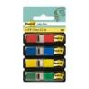 Zakładki indeksujące POST-IT (683-4), PP, 11,9x43,2mm, 4x35 kart., mix kolorów
