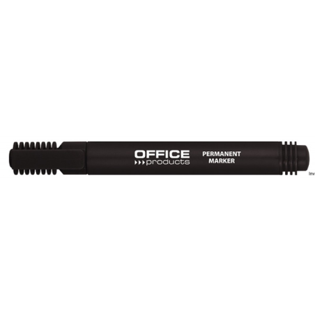 Marker permanentny , okrągły, 1-3mm (linia), czarny, typu OFFICE PRODUCTS 17071211-05