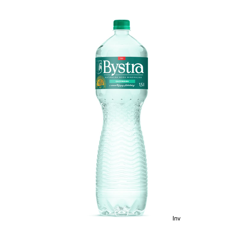 BEZ KAUCJI Woda BYSTRA 1.5l gazowana zgrzewka 6 szt.