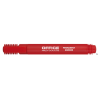 Marker permanentny , okrągły, 1-3mm (linia), czerwony, typu OFFICE PRODUCTS 17071211-04