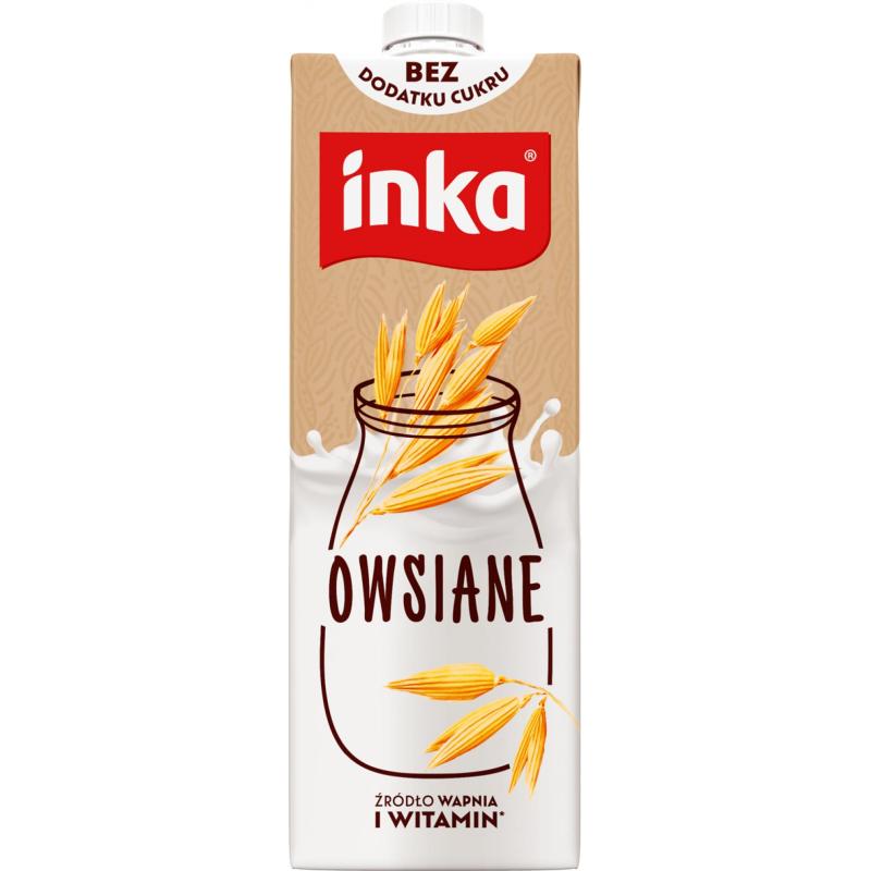 PAKIET Napój roślinny INKA, owsiany, 1l