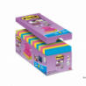 Post-It 3M Bloczek samoprzylepny Z-Notes 76x76mm, 16 sztuk w mix kolorów, 2 bloczki gratis