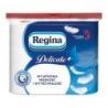 Papier toaletowy REGINA Delicate+, 4-warstwowy, 12,5m, 100 listków, 9 rolek, biały