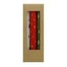 Świeca stołowa DONAU HOME X-Mas, 22x175mm, 3 szt., mix wzorów/kolorów
