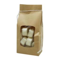 Świeca DONAU HOME Tealight, naturalny wosk, 7h, 18 szt., kremowa