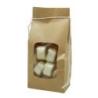 Świeca DONAU HOME Tealight, naturalny wosk, 7h, 18 szt., kremowa