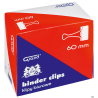 Klipy do dokumentów czarne 60 mm 6 sztuk Grand