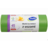 STELLA Worki 45l na śmieci, z uszami, zielone (20 szt.)032884